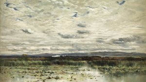 Nær Shillingford, 1883 av Keeley Halswelle