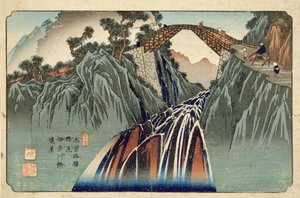 Inagawa b Ri d Gea t Nojiri (Nojiri Inagawa Bridge sirkel) Fu b. av Whey Proposal d Curse Degree, 1830-tallet