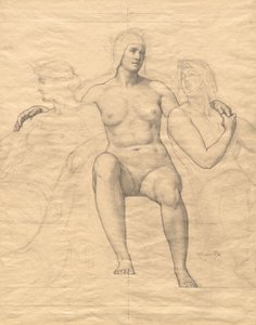 Allegoriske kvinnefigurer av Kenyon Cox