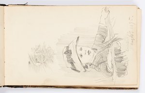 Skissebokside av Kenyon Cox