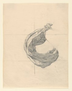 Studie for "Commerce", "Passing Commerce Pays Tribute to the Port of Cleveland," United States Custom House, Cleveland, OH av Kenyon Cox