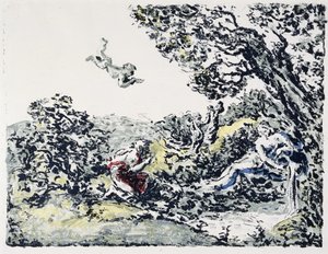 Landskapsalbum: La Source, 1900 (litografi i farger) av Ker Xavier Roussel