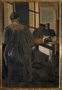 Syverkstedet (maleri på lerret)