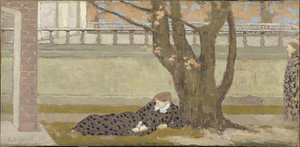 The Terrace, ca 1892. av Ker Xavier Roussel