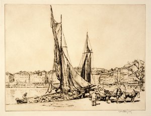 Havnen i La Ciotat av Kerr Eby