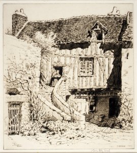 Lite hus, Amboise av Kerr Eby