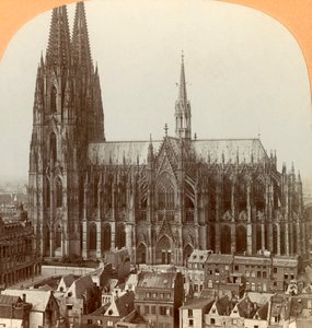 Kölnerdomen, Köln, Tyskland, ca 1900.