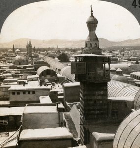 Damaskus, Syria, 1900-tallet.