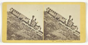 Ascending Mt. Washington, 185575. Skapere: Kilburn Brothers, BW Kilburn.