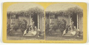 Hjem! Thy Joys passerer Lovely, 185575. Skapere: Kilburn Brothers, BW Kilburn. av Kilburn Brothers, BW Kilburn