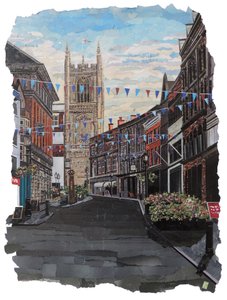 Cathedral of All Saints Iron Gate Derby av Kirstie Adamson