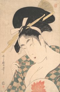 En kurtisan, sent på 1700-tallet - begynnelsen av 1800-tallet. av Kitagawa Utamaro