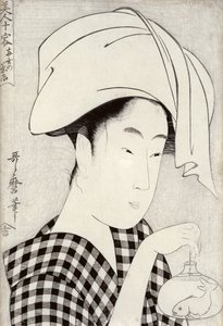 Et tehus i Ryogoku, fra serien 