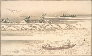 Book of Ehon Ginsekai The World in Silver, slutten av 1700-begynnelsen av 1800-tallet. av Kitagawa Utamaro