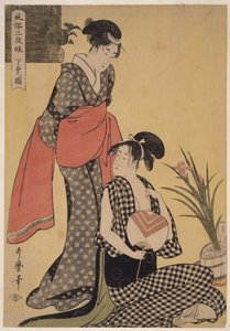 Har det av Kitagawa Utamaro