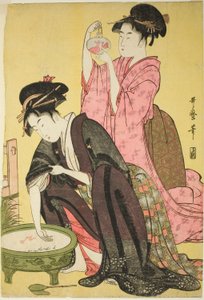 Gullfisk av Kitagawa Utamaro