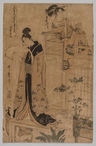 Ingen tittel, 1753-1806. av Kitagawa Utamaro
