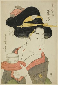 Sørlige tehus av Kitagawa Utamaro