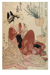 Årstidenes blomster - Vår, Edo-perioden, ca. 1805 (tresnitt på papir) av Kitagawa Utamaro