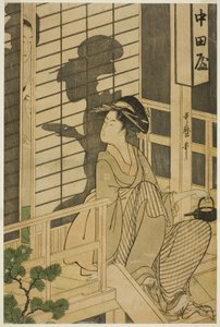 Det østlige tehuset av Kitagawa Utamaro