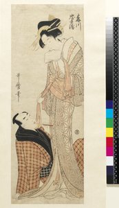 Umegawa og Chubei av Kitagawa Utamaro