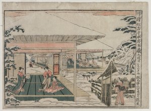 Chushingura: Act IX fra serien Perspective Pictures for The Treasure House of Loyalty, ca. 179