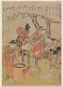 Nr. 10 av Kitao Shigemasa