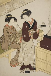 The Sakuragawa Teahouse, ca. 1777