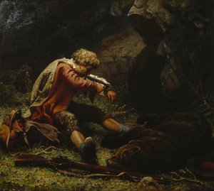 Såret bjørnejeger