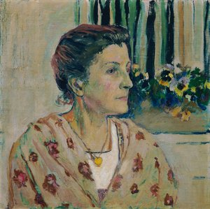 Charlotte Moser, søster til kunstneren av Koloman Moser