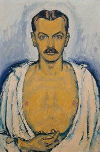 selvportrett av Koloman Moser