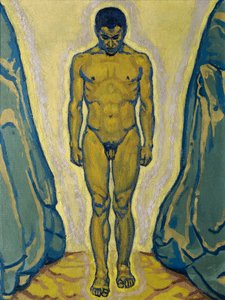 Står naken mellom steinene av Koloman Moser