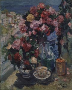 Roser. Gurzuf, 1916 av Konstantin Alekseevich Korovin