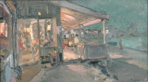 Tehus på Krim av Konstantin Alekseevich Korovin