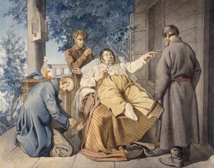 Utleier og hans livegne, 1853