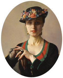 Portrett av en dame, 1936 av Konstantin Andreevic Somov