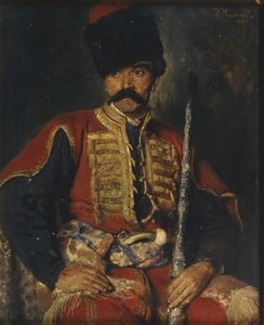 En Zaporozhiansk kosakk, 1884