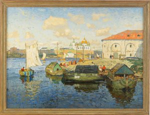 By ved Volga-elven, 1913