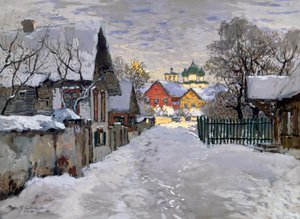 Vinternatt, et hjørne av Pskov