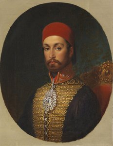 Portrett av Sultan Abdülmecid I, ca. 1846 av Konstantin Johann Franz Cretius
