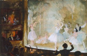 Russisk ballett, Champs-Elysees: Les Sylphides, 1932