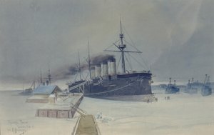 Panserkrysser Rossia, 1897 av Konstantin Vasilyevich Isenberg