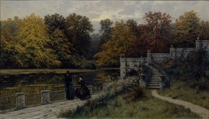 Lazienki-parken, 1886