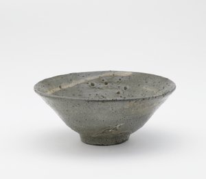Tebolle, Totoya-type, Kyongsang Namdo-provinsen, Korea, Choson-perioden, slutten av 1500-begynnelsen av 1600-tallet (steintøy med børstet-slip-dekor under feltspatisk glasur) av Korean School