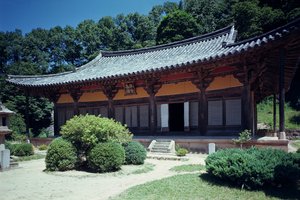 Temple of Pusok-sa, gjenoppbygd 1358
