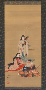 Den legendariske keiserinne Jingu, midten av 1800-tallet. av Kosai Hokushin