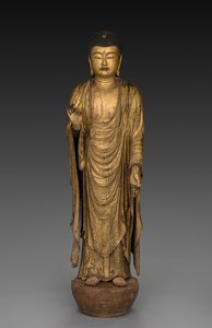 Buddha av uendelig liv og lys Amida Nyorai, 1269. av Koshun