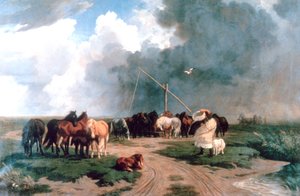Hester i stormen, 1862