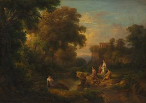 Diana og nymfene hennes, 1853.