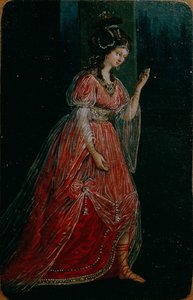 Kostymedesign for Serf Theatre of Sheremetev, 1785 av Kuerzinger
